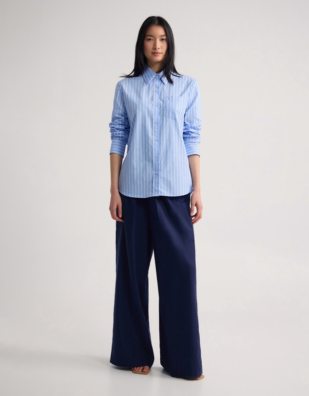 Oxford - Adrienne Cotton Stripe Shirt