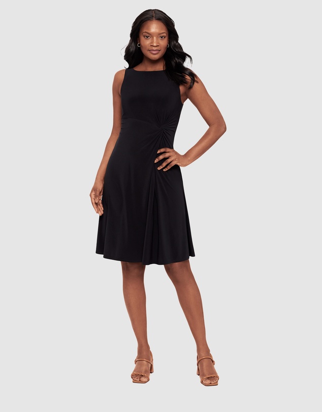Miraclesuit Shapewear - Remi Fit and Flair Gathered Waist Shaping Dress