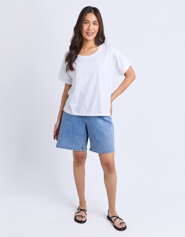 Foxwood - Marley Tee White