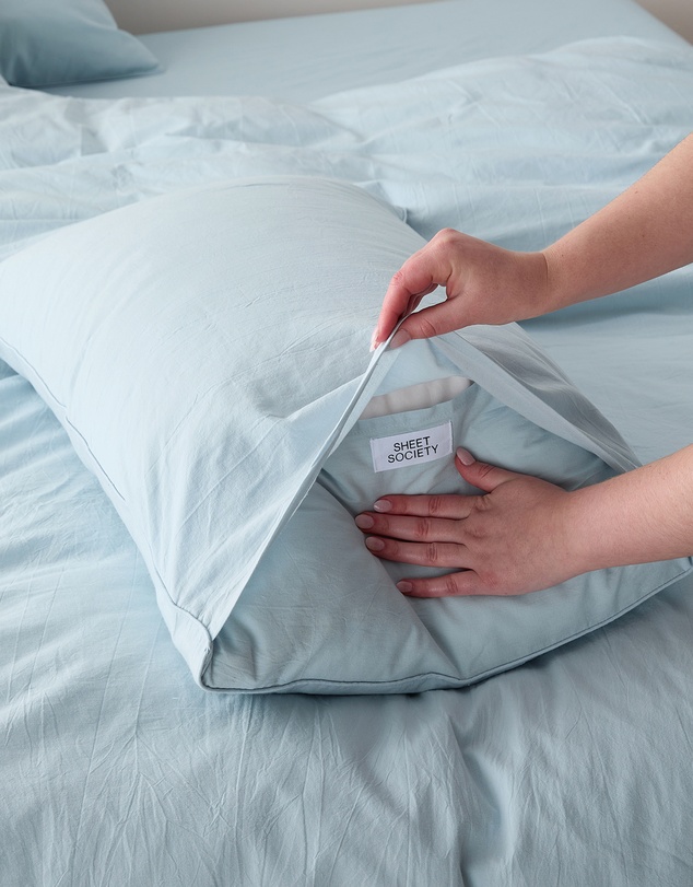 Sheet Society - Leo Washed Cotton Full Sheet Set