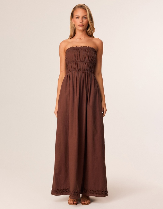 SNDYS - Ines Strapless Maxi Dress