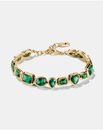 THOMAS SABO - THOMAS SABO Elyndra Bracelet with Green Stones