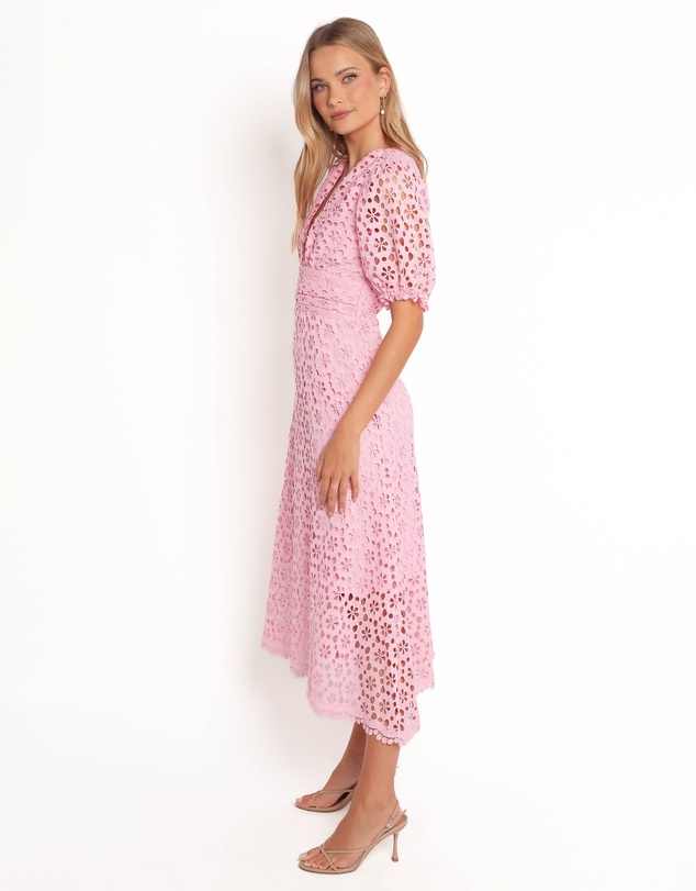 Petal & Pup - Arlington Midi Dress - Pink