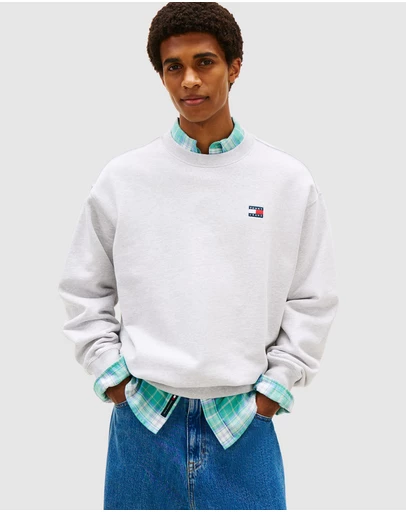 Tommy Jeans - TJ Relaxed Badge Crew Sweatshirt