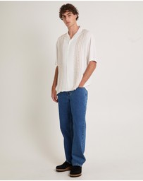 Arvust - Capri Embroidered Short Sleeve Resort Shirt