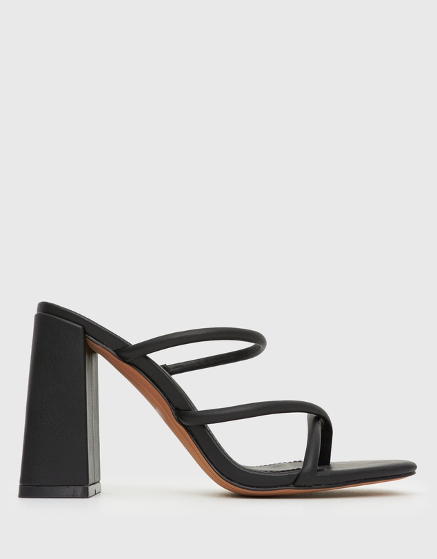 Betts - Shaq High Block Heel Mules