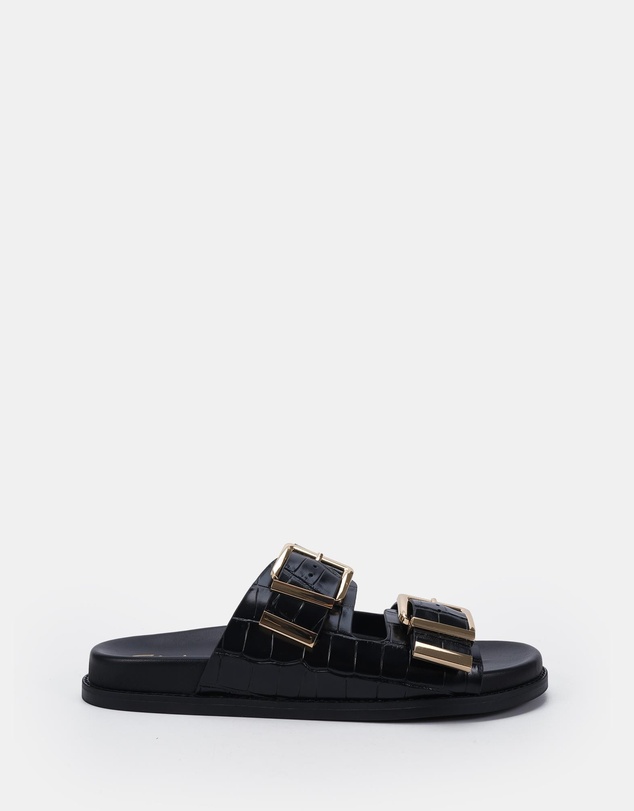 Clarks - Seychelles Black Croc