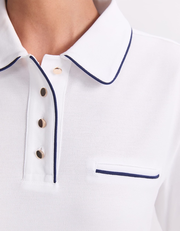 Sportscraft - Tara Tipped Pique Polo