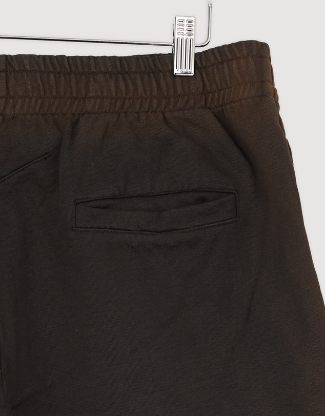 Revibe - Repaired Bassike Universal Pull On Denim Shorts - AU L