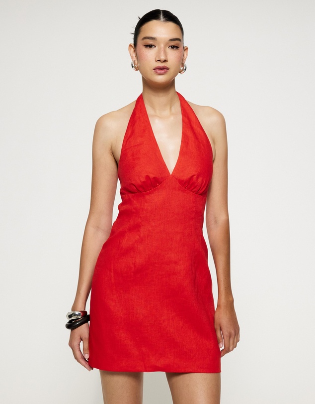Lover - Ella Halter Mini Dress
