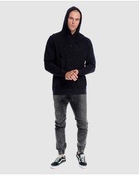 Xander - Monarch Mono Embroidery Hoodie