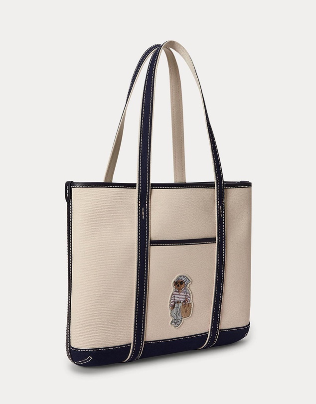 Polo Ralph Lauren - Polo Bear Canvas Small Shopper Tote