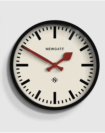 Newgate - Newgate Luggage Clock Black