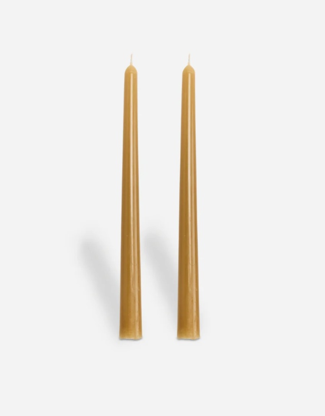 Love Ally - Beeswax Taper Candle (Set of 2)