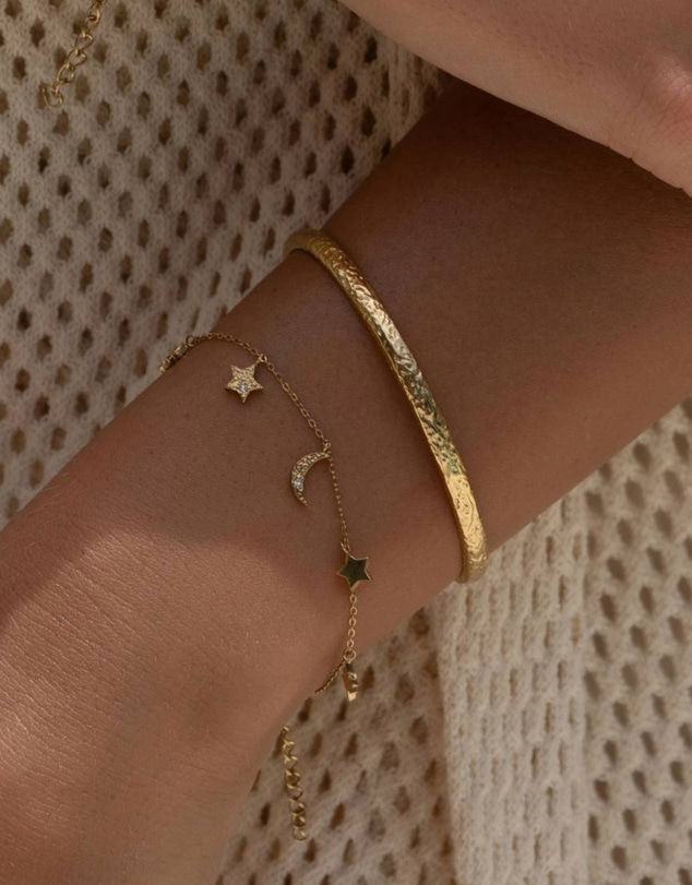 Arms Of Eve - Moondust Gold Charm Bracelet