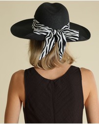 Morgan & Taylor - Archer Short-Back Fedora in Black