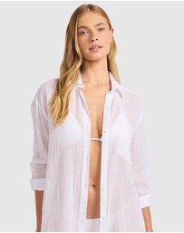 Seafolly - Crinkle Gauze Shirt
