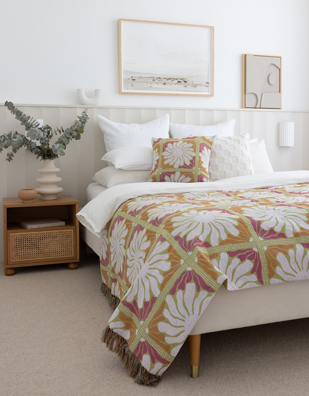 Bambury - Zinnia Throw Blanket