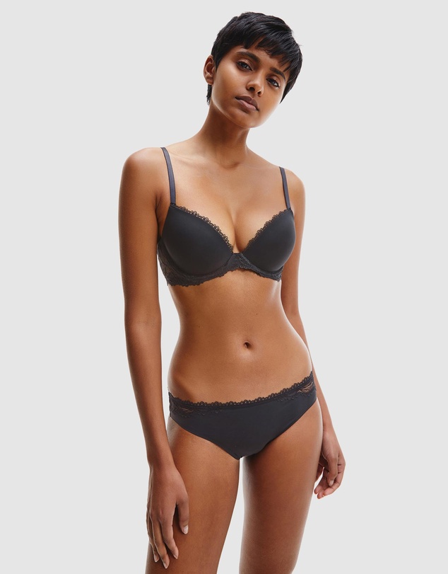Calvin Klein - Seductive Comfort Lotus Floral Lift Demi Bra