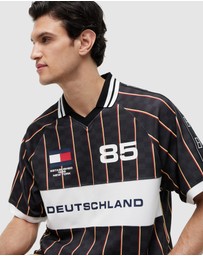 Tommy Hilfiger - Geometric Flag Print SS Rugby Shirt