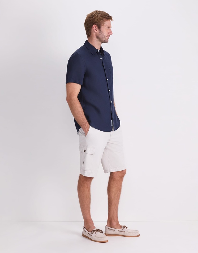 Sportscraft - Short Sleeve Linen Shirt