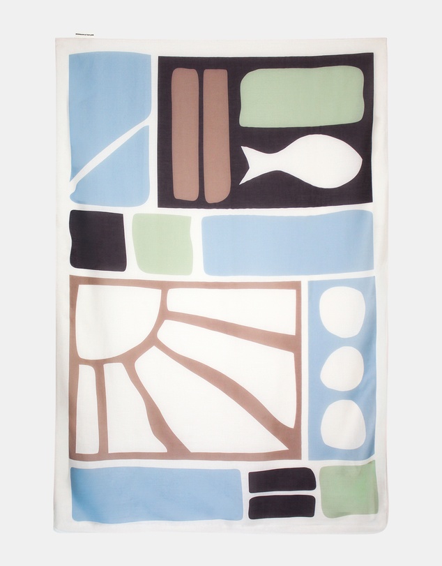 Morgan & Taylor - Aquata Beach Sarong in Blue