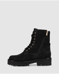 S by Sempre Di - Jayan Lace-up Boots