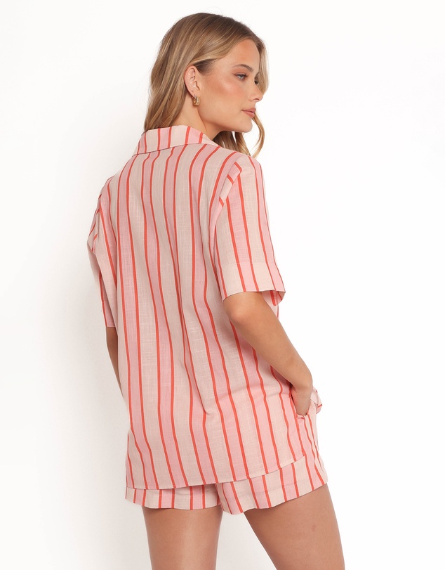 Petal & Pup - Aaliyah Shorts - Pink Stripe