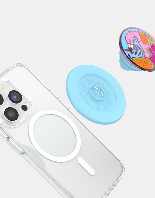 PopSockets - PopGrip MagSafe Phone Grip Holder + Magnetic Adapter Ring