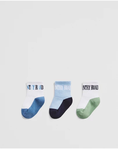Country Road - Heritage Quarter Sock Pack Of 3