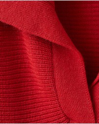 M.N.G - Polo-Neck Ribbed Sweater