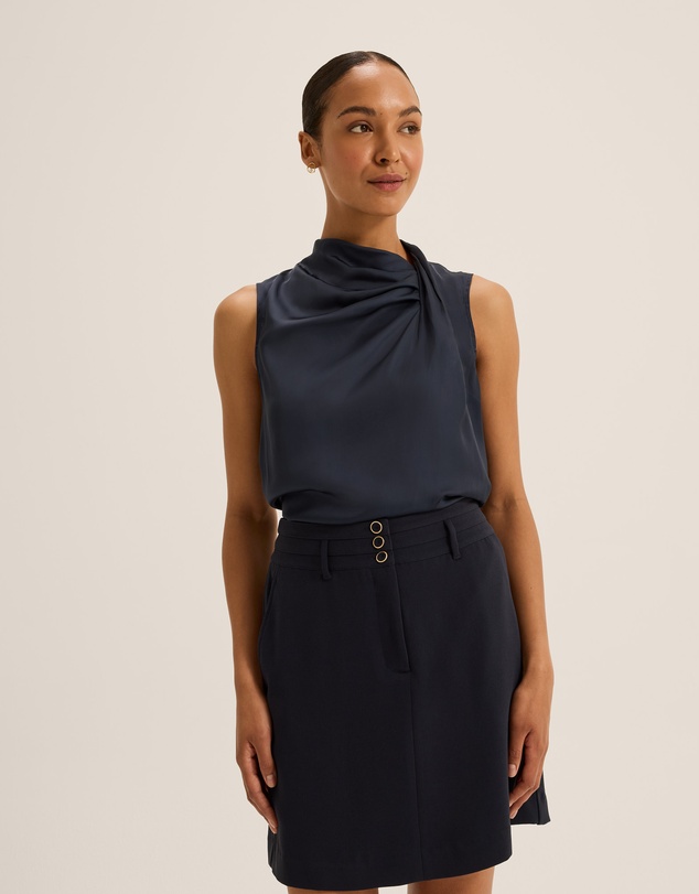 Review - Maeve Twist Neck Blouse