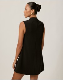 Tussah - Sue Crepe Shift Mini Dress