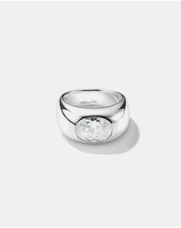 THOMAS SABO - THOMAS SABO Ring with White Zirconia Centre Stone