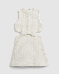 Bardot Junior - Chantelle Boucle Mini Dress - Kids-Teens