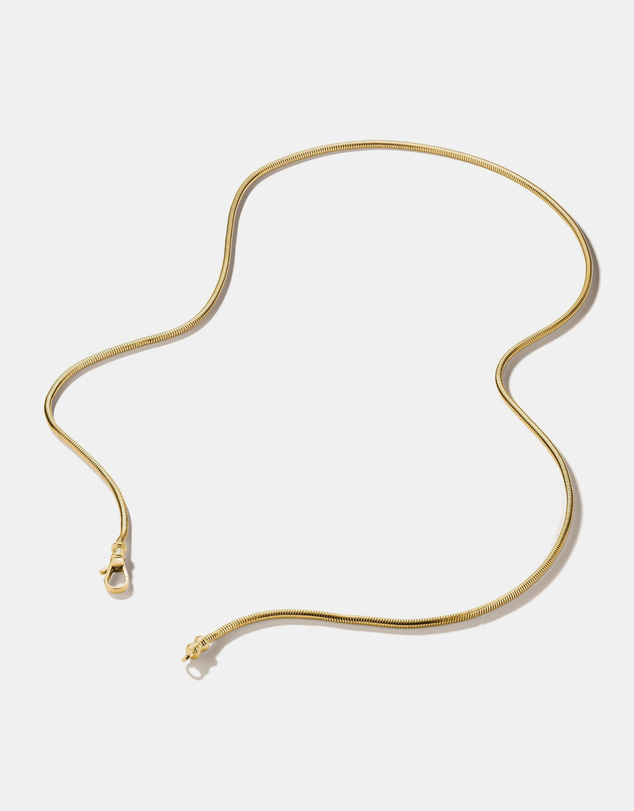 THOMAS SABO - Gold-Tone Stainless Steel Snake Chain Necklace 2mm