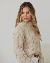Esther & Co - Hadi Knit - Latte