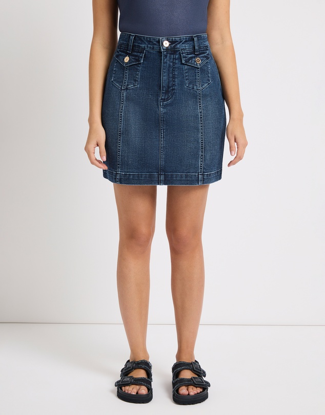 Marcs - Marianne Denim Mini Skirt