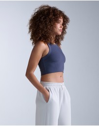 2XU - Fluid Tencel Ribbed Crop Tank