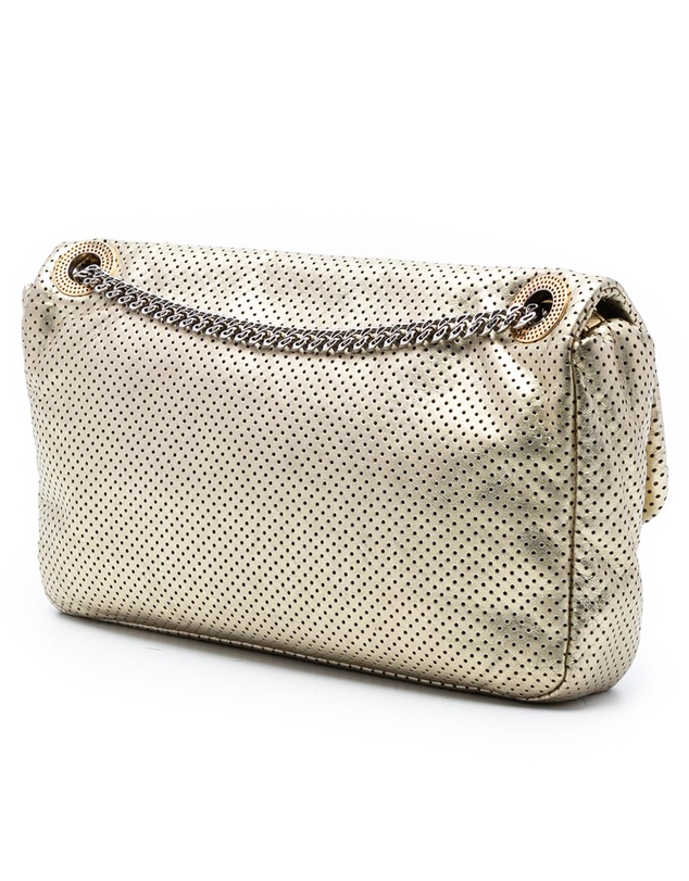 Pre-Loved by Azura Reborn - Pre-Loved Medium Reissue Perforated Calfskin Drill Flap