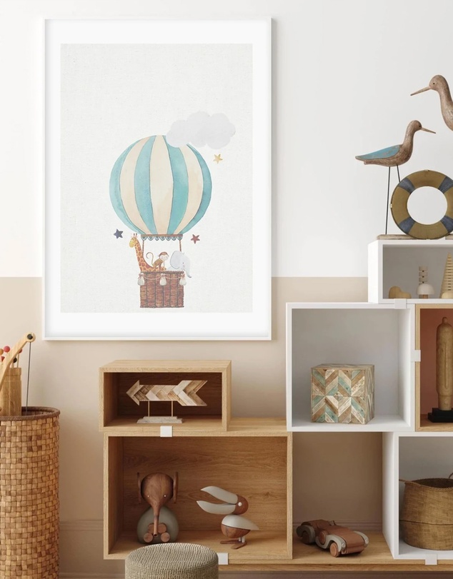 Olive et Oriel - Sky Friends On Linen III