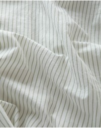Sheet Society - Leo Washed Cotton Stripe Quilt Cover Set
