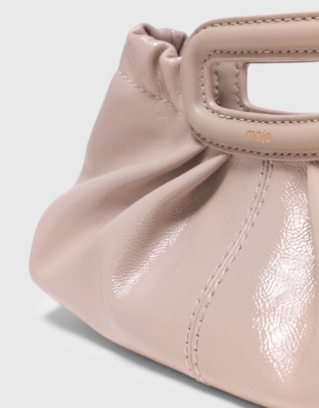 Maje - Mini Clutch Naplack Small Leather Goods