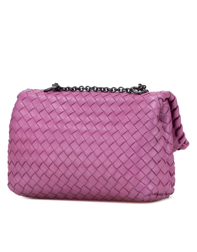 Pre-Loved by Azura Reborn - Pre-Loved Baby Nappa Intrecciato Olimpia Crossbody