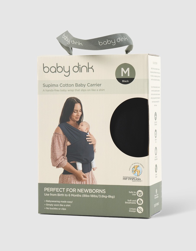BabyDink - Baby Dink Baby Carrier in Black