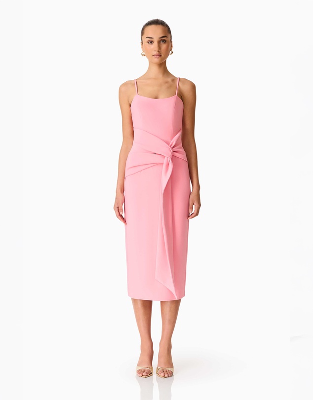 Elliatt - Risa Twist Tie Midi Dress