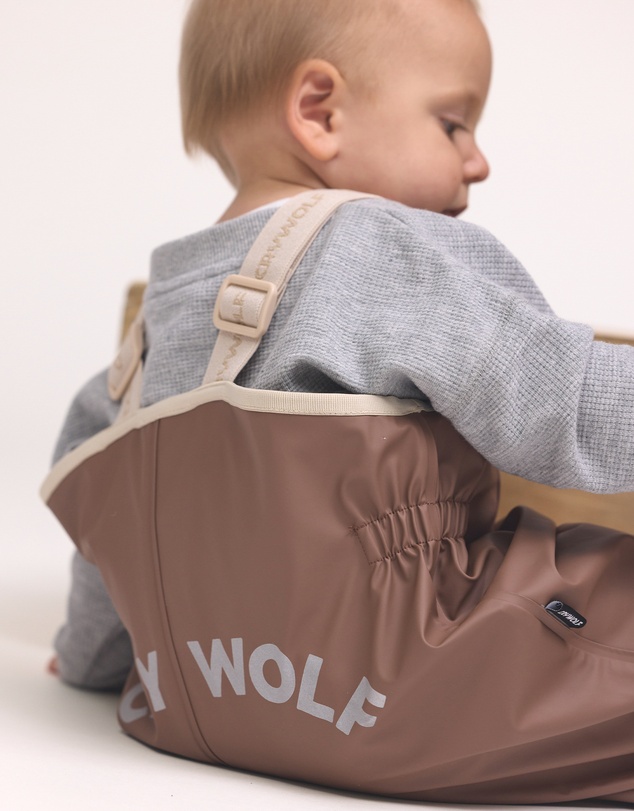 Crywolf - BABY WANDER OVERALL Pinecone