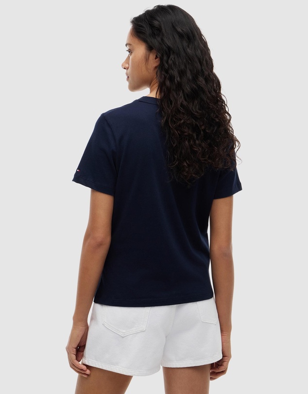 Tommy Hilfiger - Modern Corp Logo Flag T-Shirt