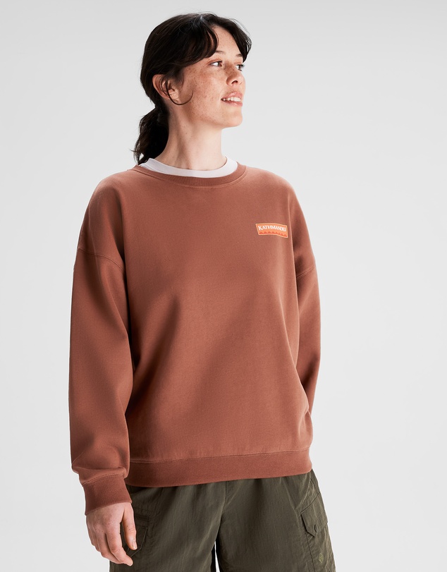 Kathmandu - Heritage Logo Slouchy LT BB Crew Sweatshirt