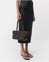 St. Agni - Woven Slim Bateau Tote